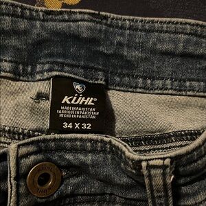 KUHL Men’s Tapered Leg Hiking Jeans size 34x32